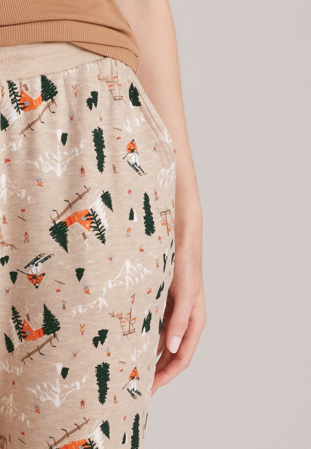 Winter Lodge Hacci Jogger Pajama Pants