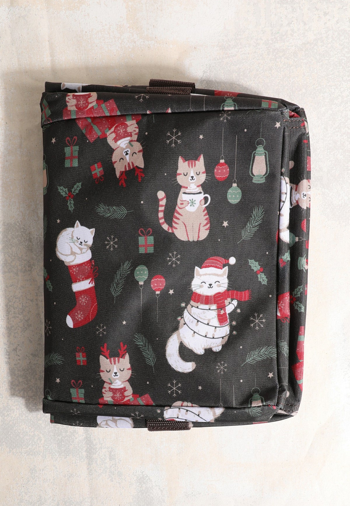 Holiday Everyday Adventure Christmas Cats Foldable Tote