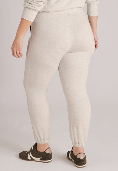 Plus Size High Rise Merry Plaid Jogger