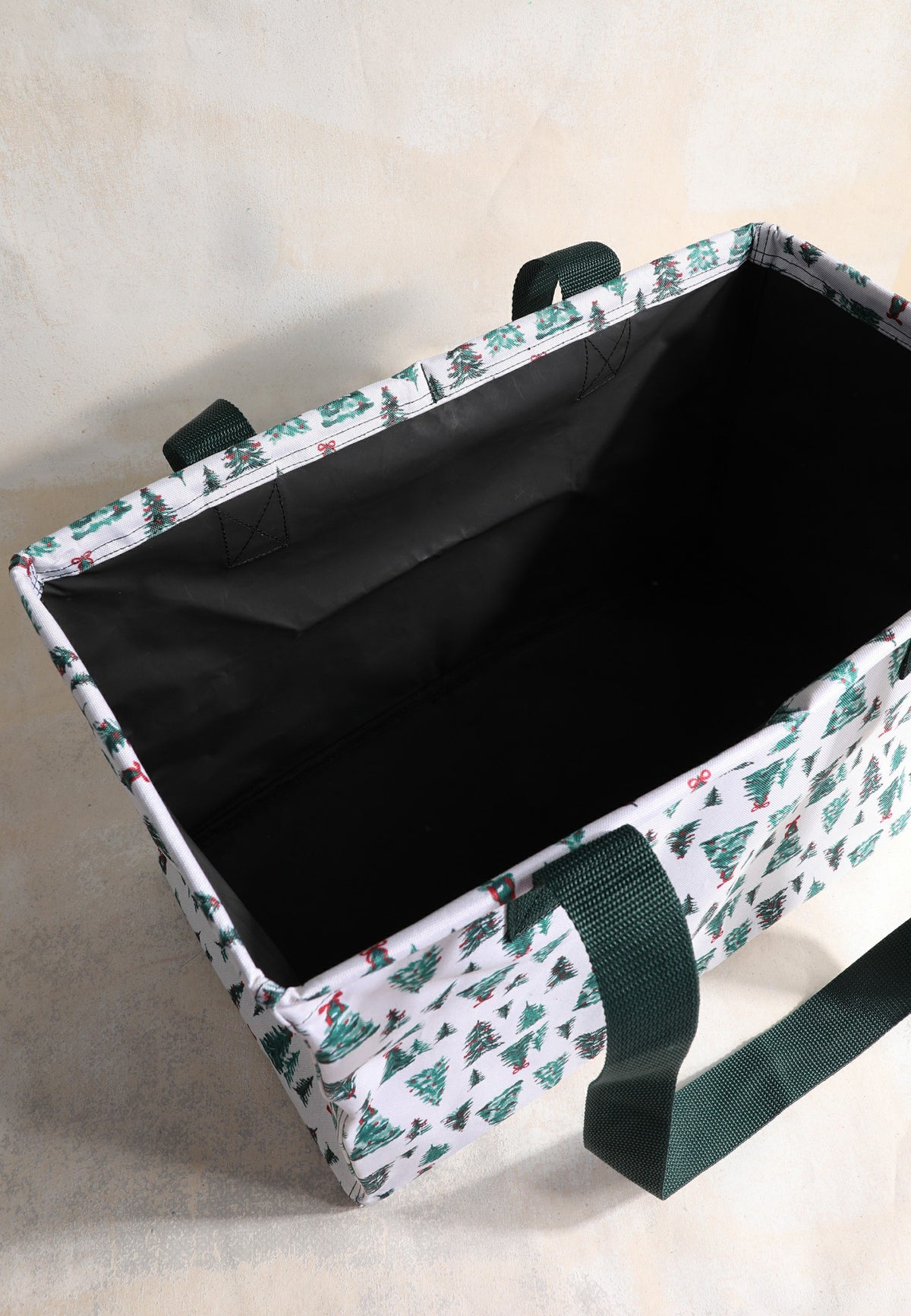 Holiday Everyday Adventure Tree Print Foldable Tote
