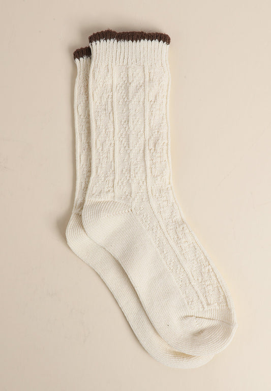 Pop Topline Crew Socks