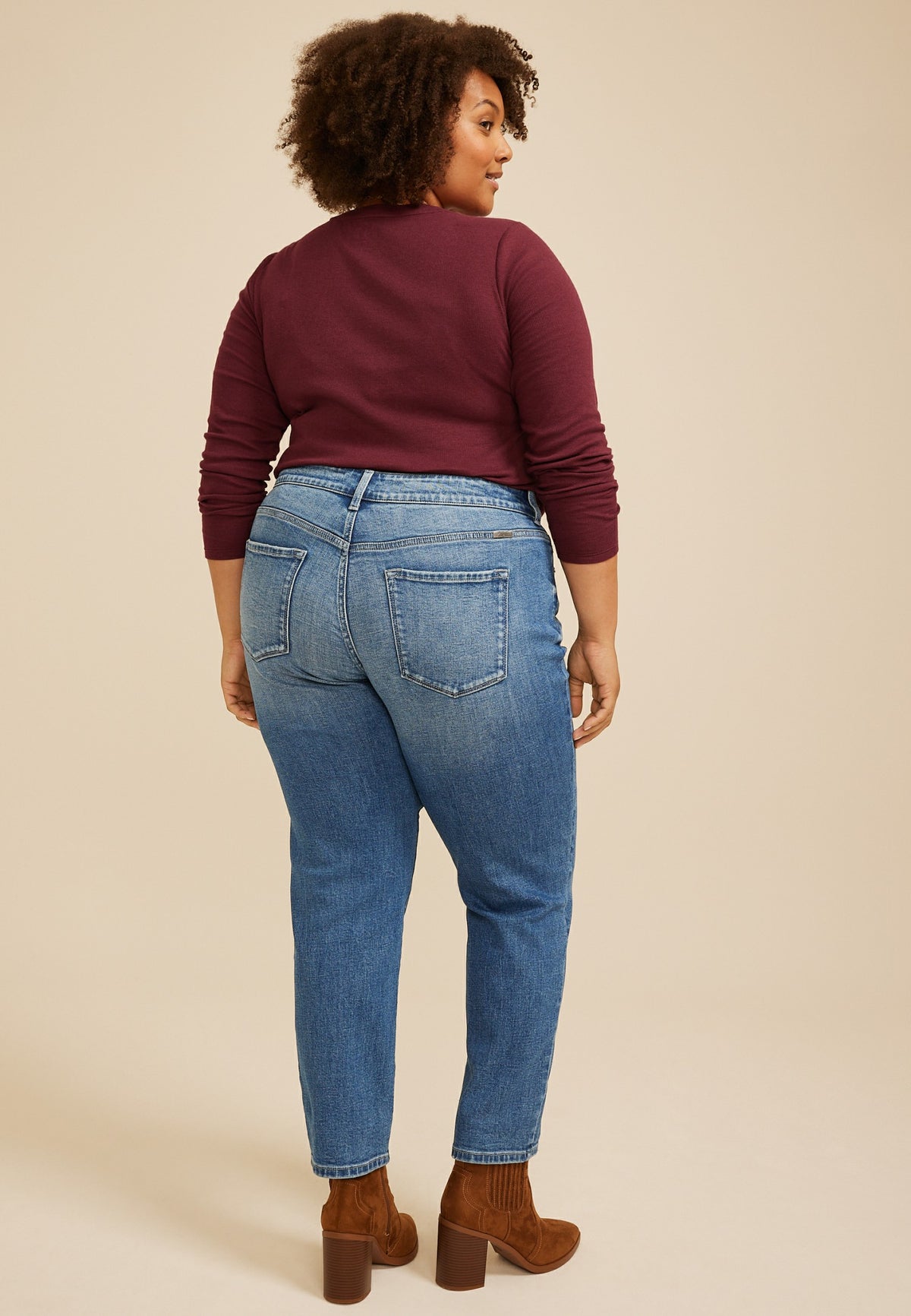 Plus Size KanCan™ Mid Rise Cigarette Skinny Jeans