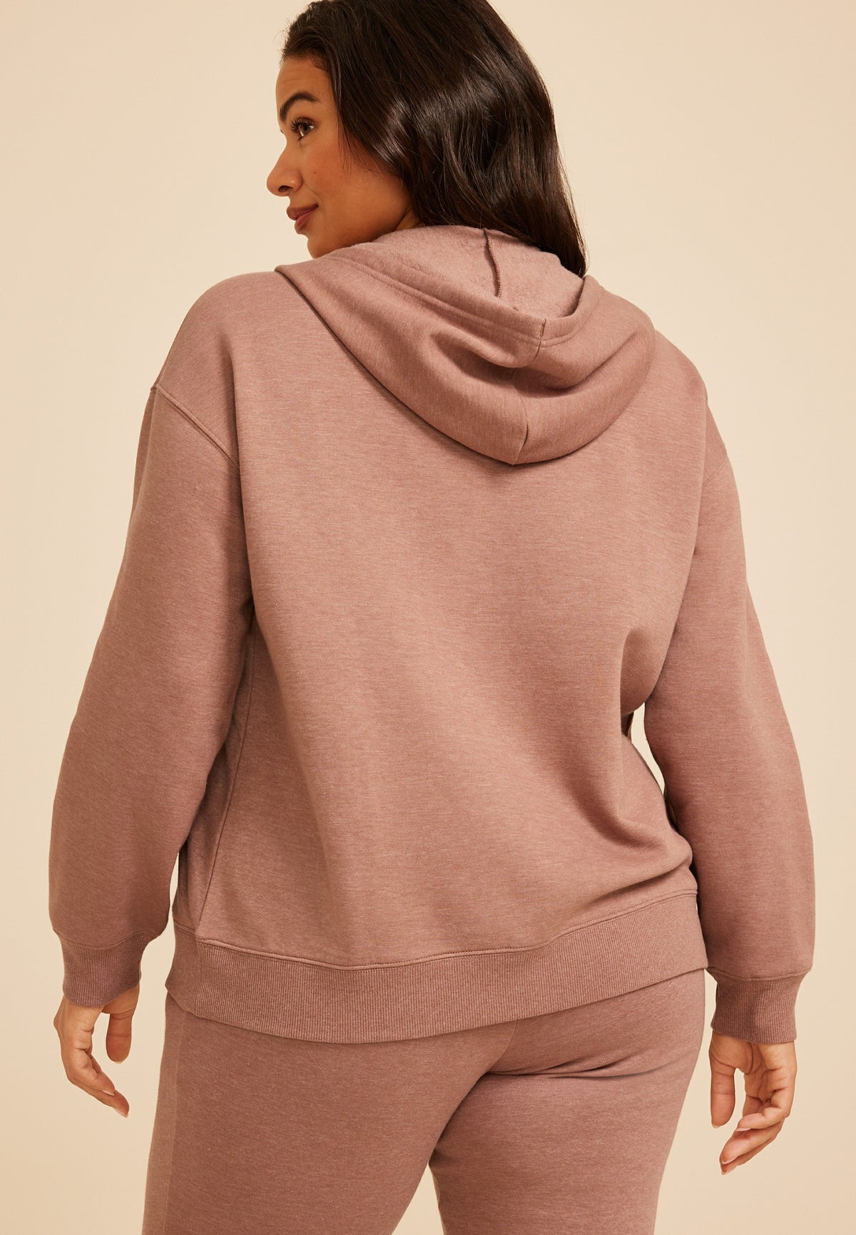 Plus Size Snoopy Halloween Zip Front Hoodie