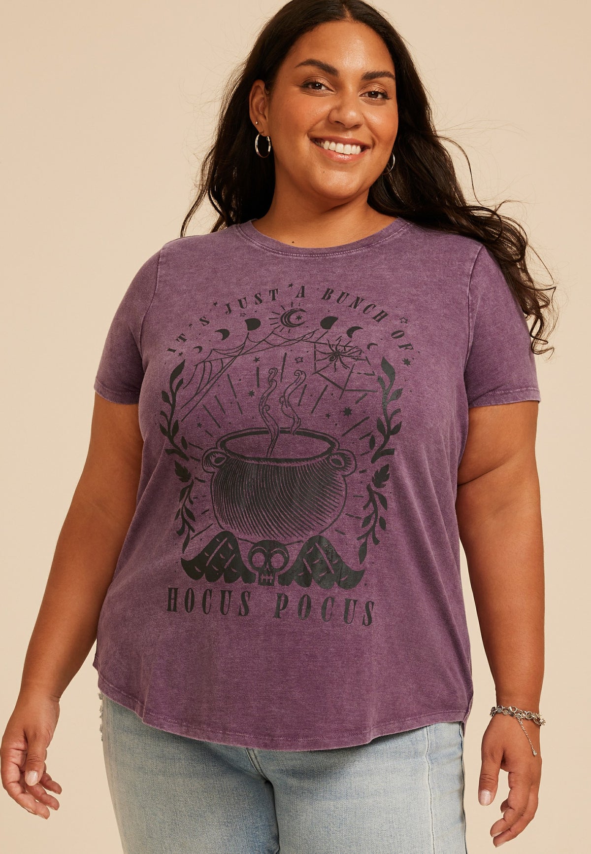 Plus Size Hocus Pocus Classic Fit Graphic Tee