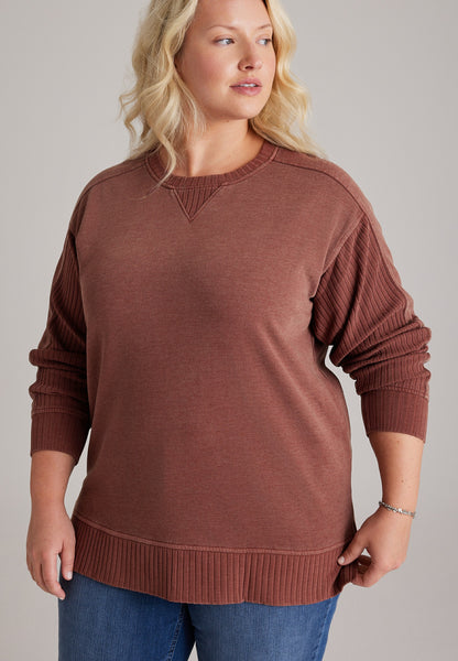 Plus Size Willowsoft Sweatshirt