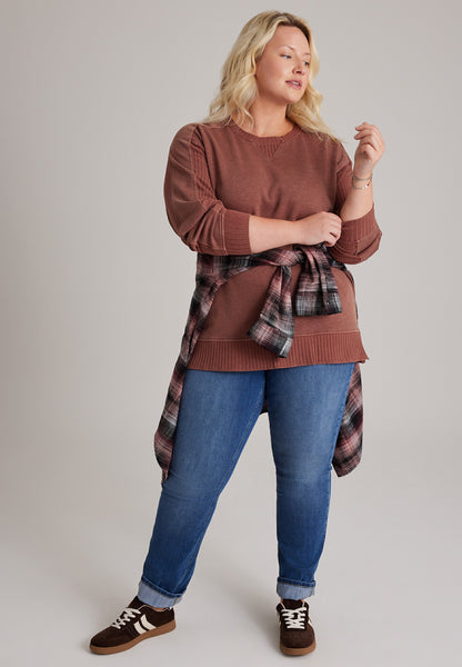 Plus Size Willowsoft Sweatshirt