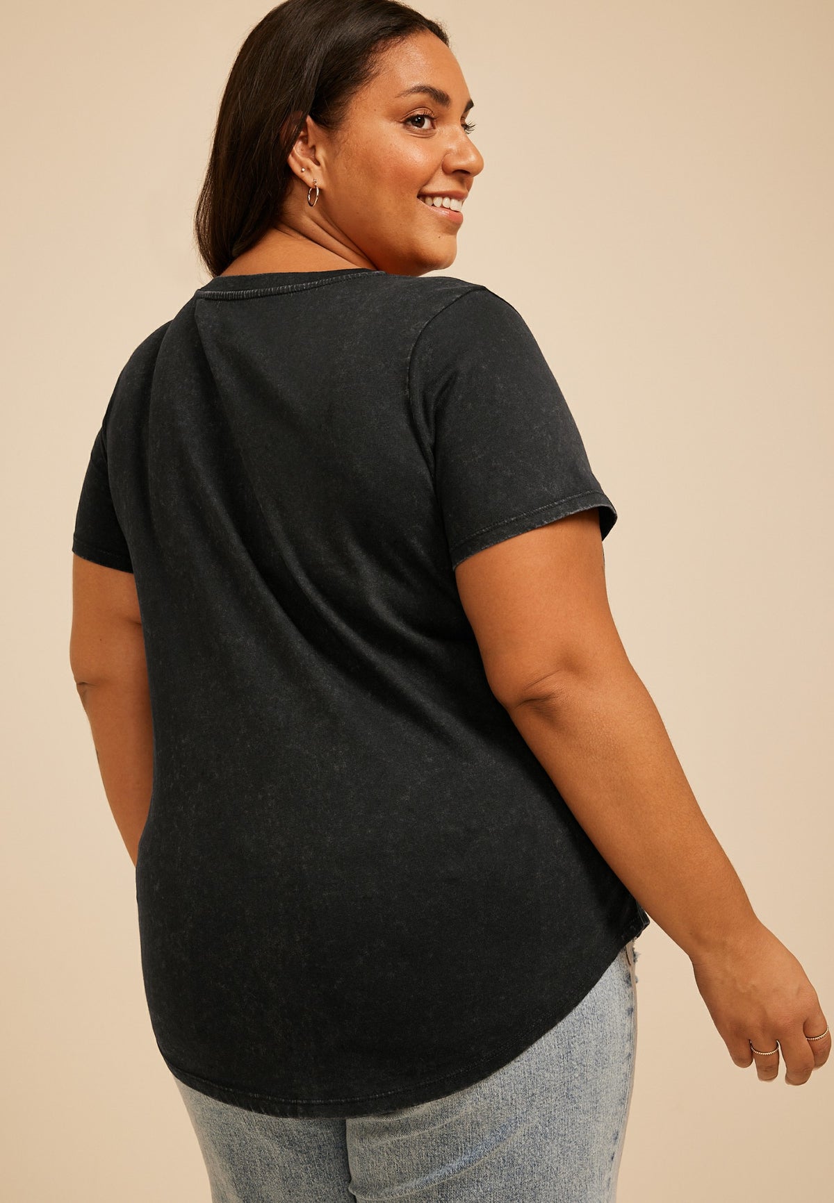 Plus Size Spicy Classic Fit Graphic Tee