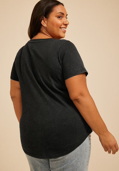 Plus Size Spicy Classic Fit Graphic Tee