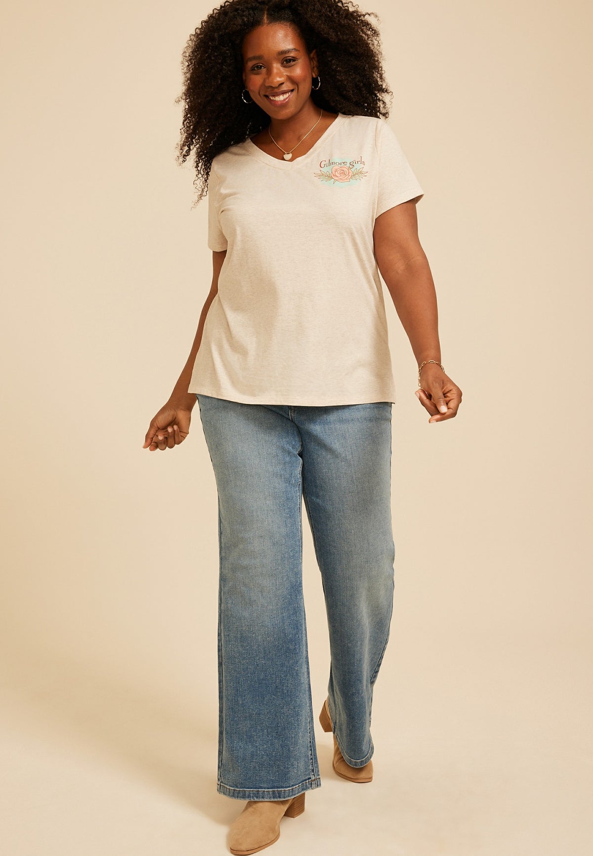 Plus Size Gilmore Girls Classic Fit Graphic Tee
