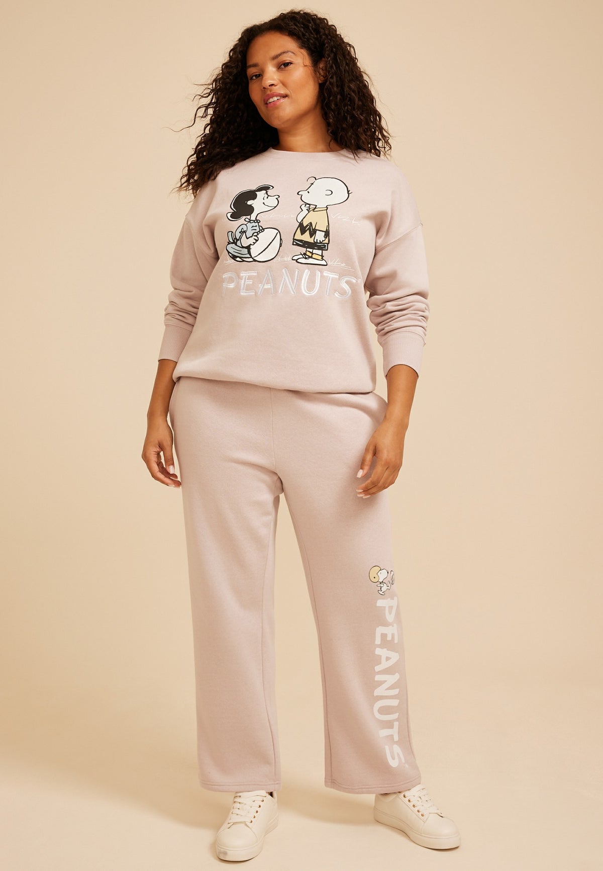Plus Size Peanuts Sweatshirt