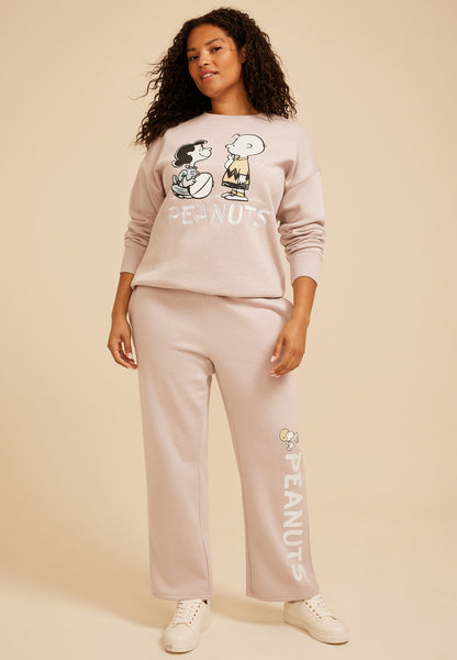 Plus Size Peanuts Sweatshirt