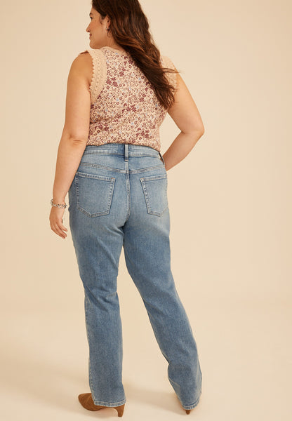 Plus Size m jeans by maurices™ Classic High Rise Slim Boot Jean