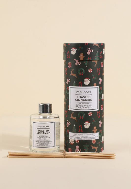 Toasted Cinnamon Holiday Reed Diffuser