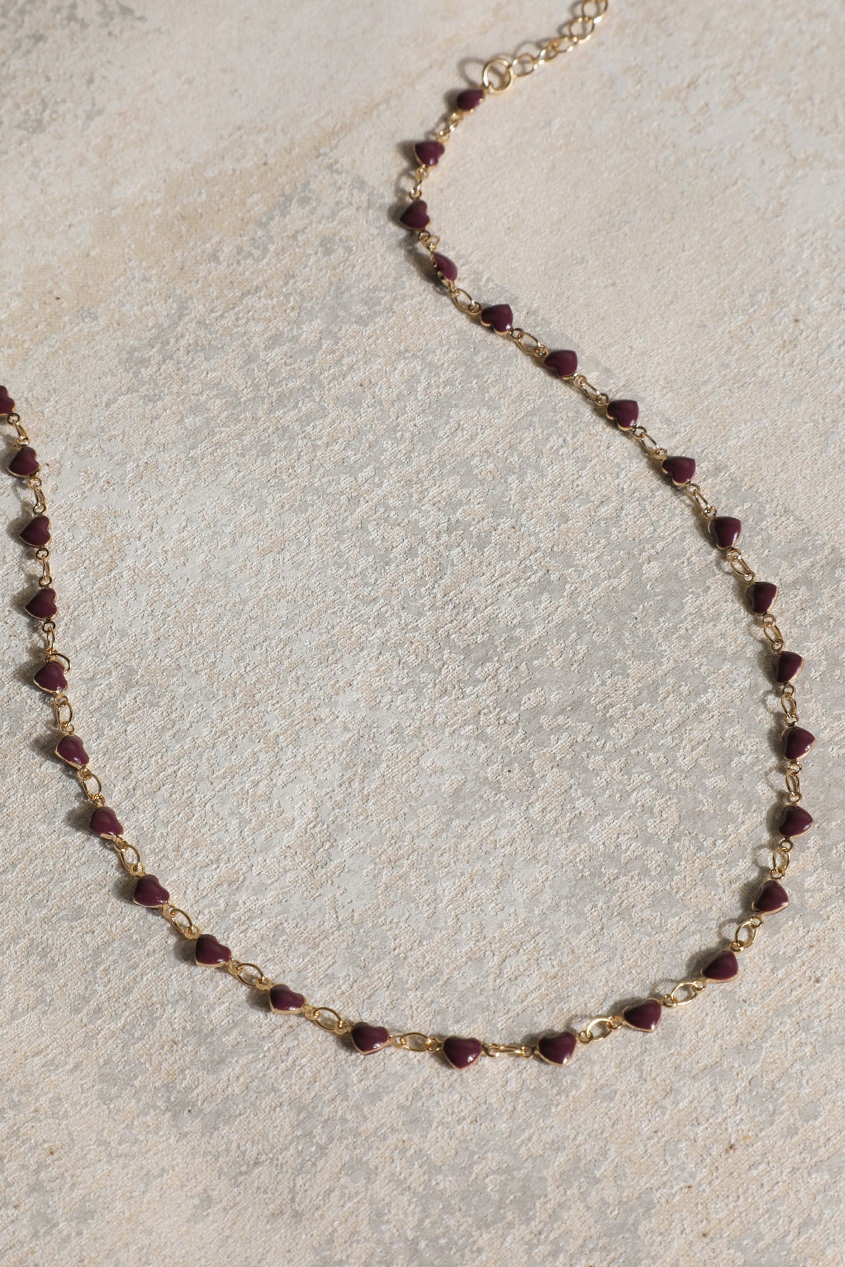 Everyday Layers Mini Purple Heart Necklace