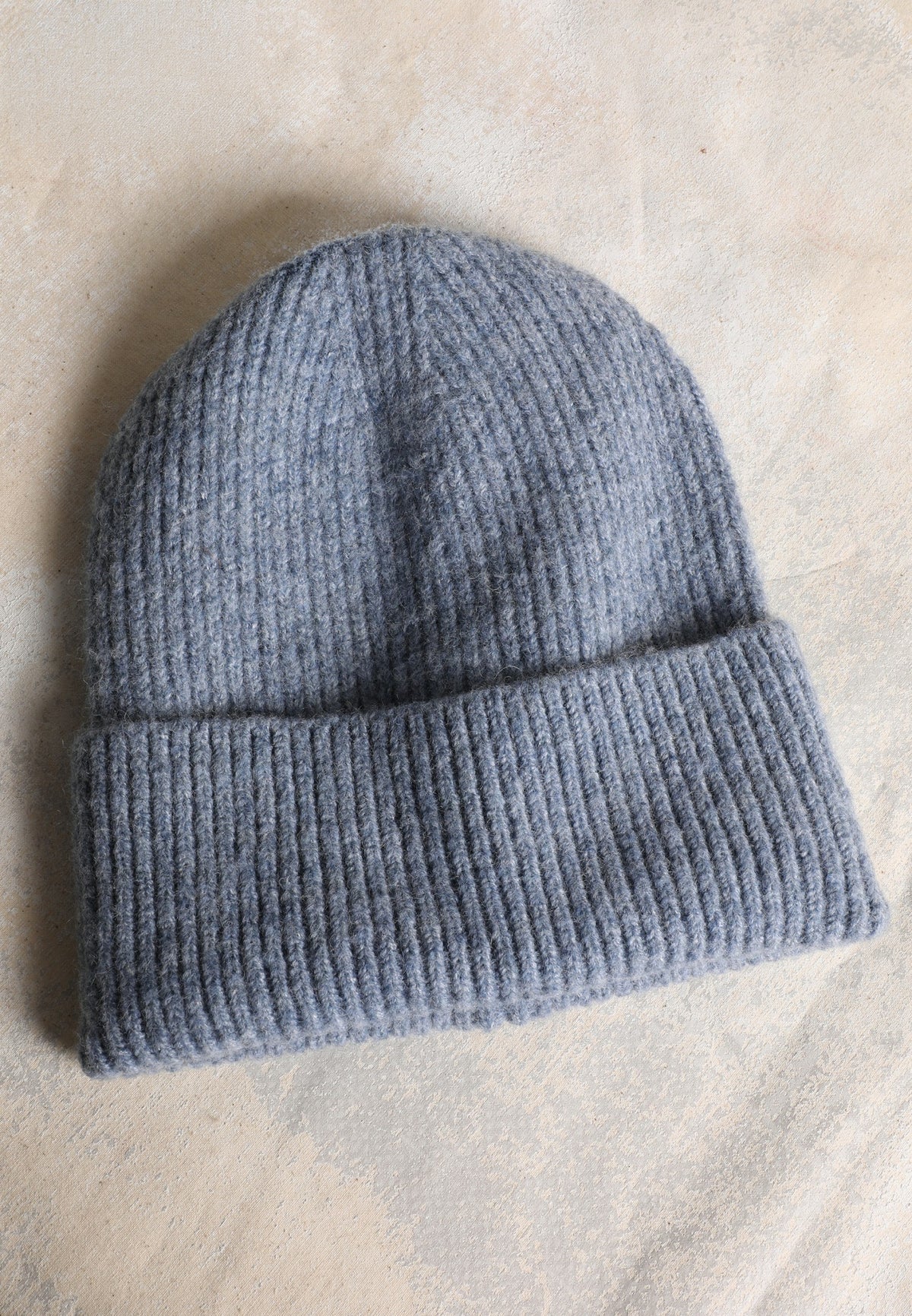 Blue Cuff Beanie