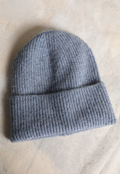 Blue Cuff Beanie