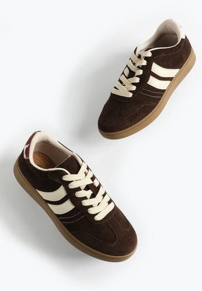 SuperCush Corduroy Lace Up Sneaker