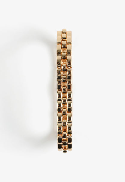 Gold Stretch Watch Band Bracelet