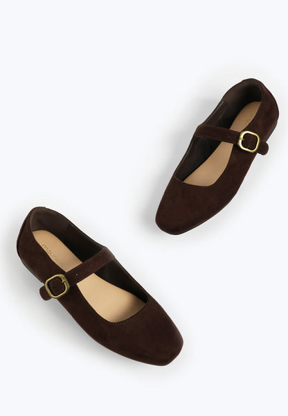 SuperCush Microsuede Mary Jane Flat