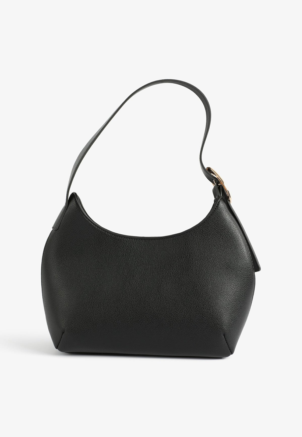 Pebbled Faux Leather Shoulder Bag