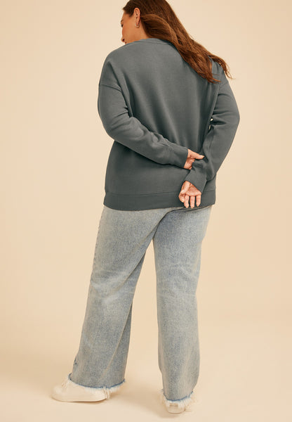 Plus Size Mickey Mouse Sweatshirt