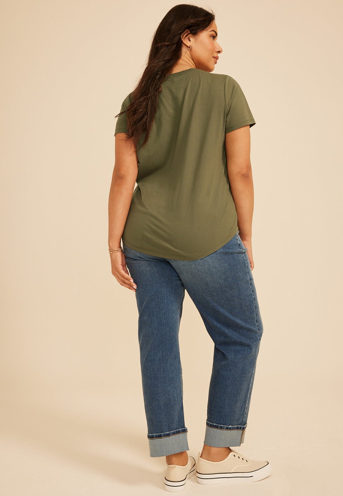 Plus Size Today I Choose Peace Classic Fit Graphic Tee