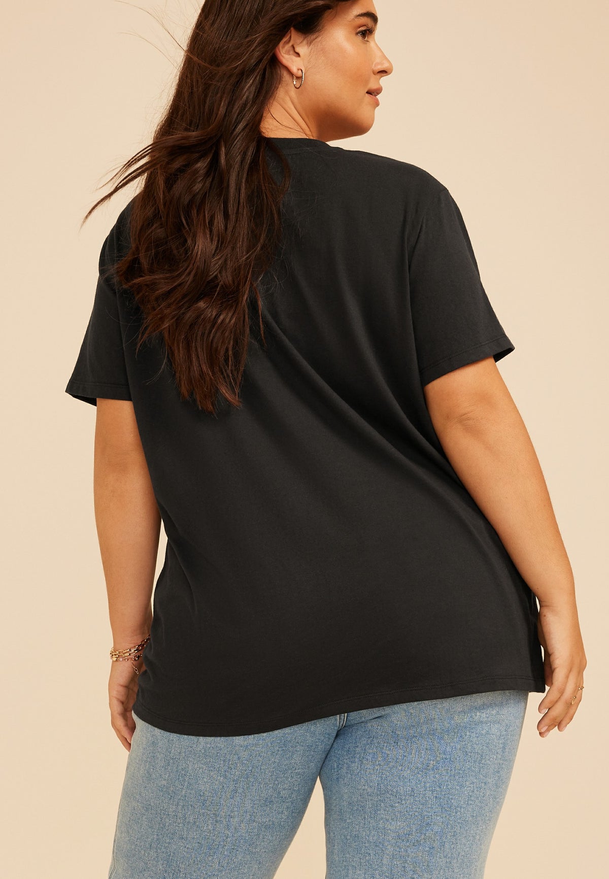 Plus Size Fleetwood Mac Oversized Fit Graphic Tee
