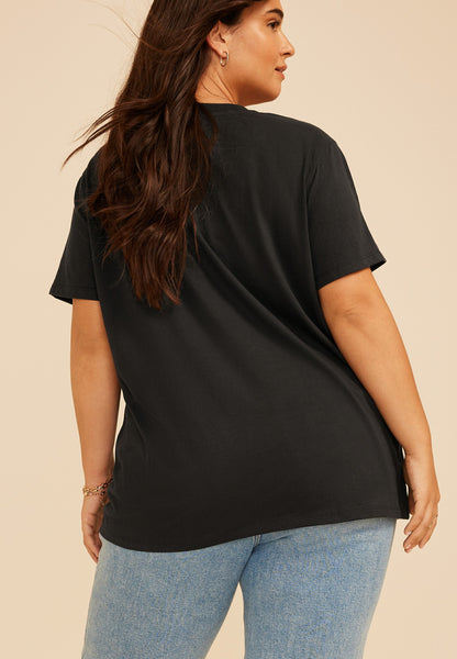Plus Size Fleetwood Mac Oversized Fit Graphic Tee