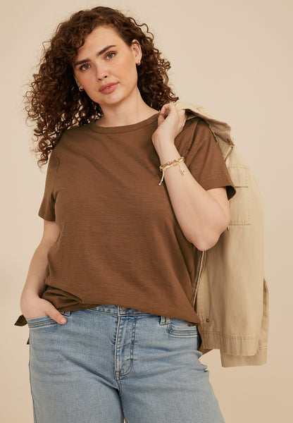 Plus Size 24/7 Dawson Crew Neck Tee