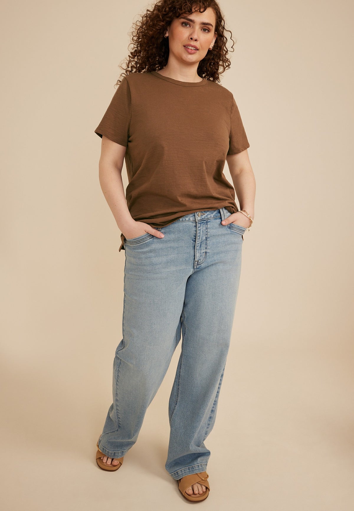 Plus Size 24/7 Dawson Crew Neck Tee