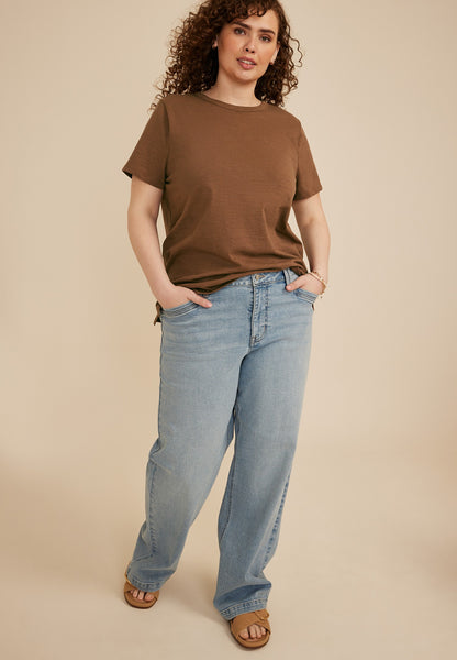 Plus Size 24/7 Dawson Crew Neck Tee