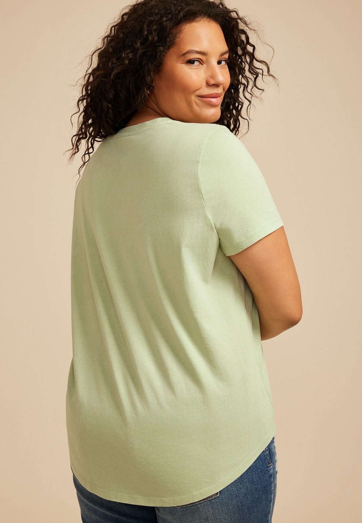 Plus Size All Is Well In My Soul Classic Fit Graphic Tee