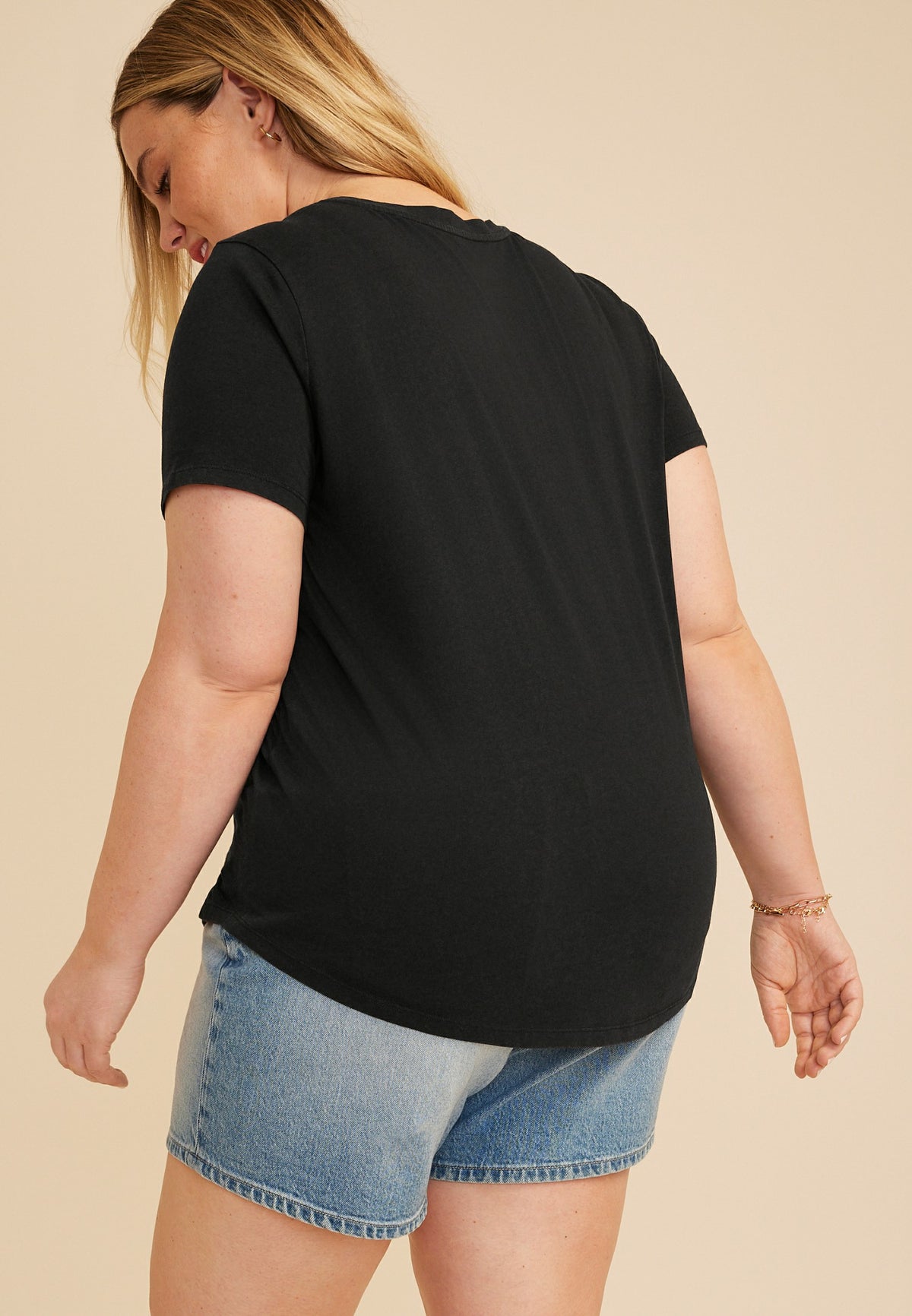 Plus Size Lake Time Classic Fit Graphic Tee