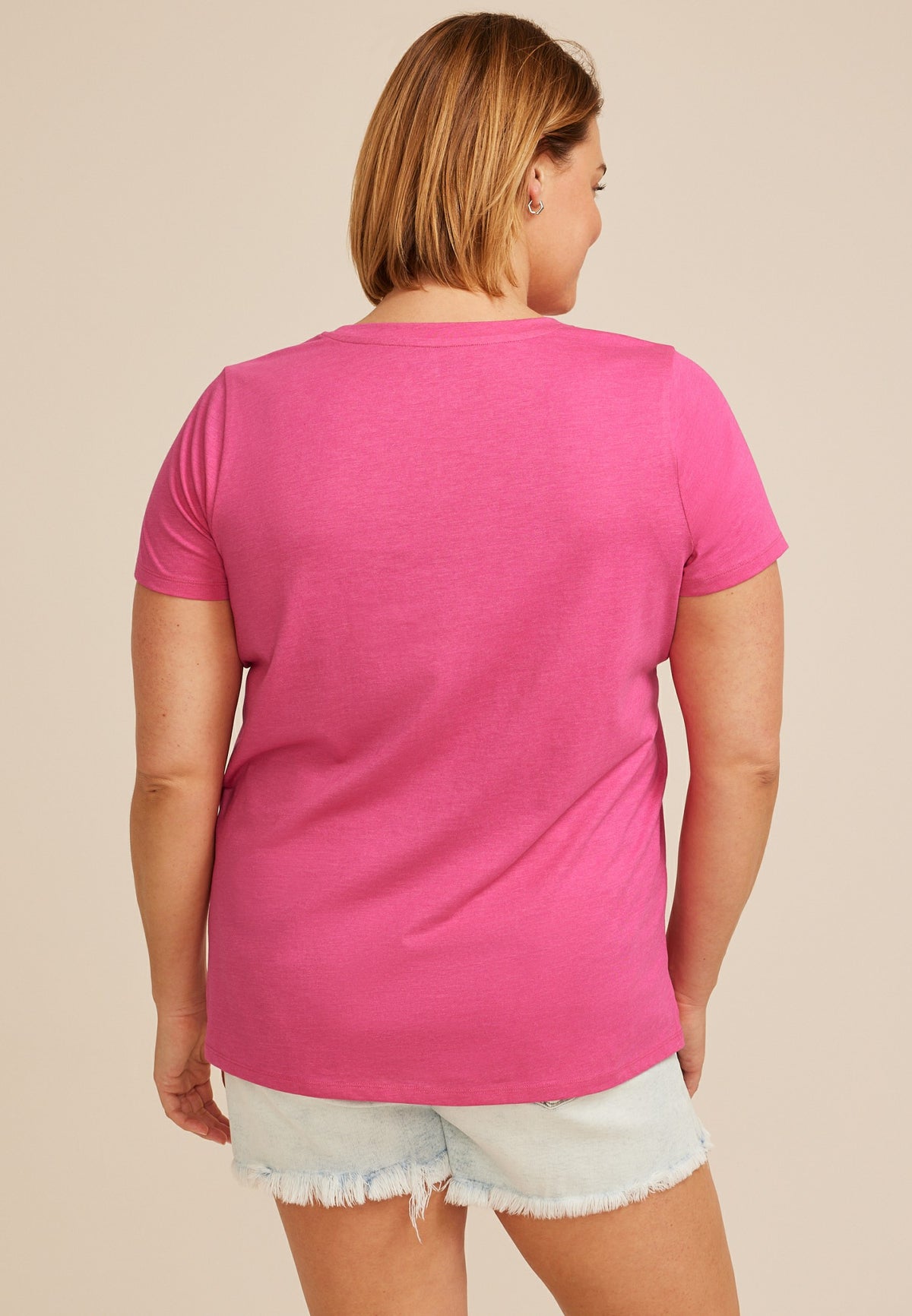 Plus Size No Shade Just Shine Classic Fit Graphic Tee