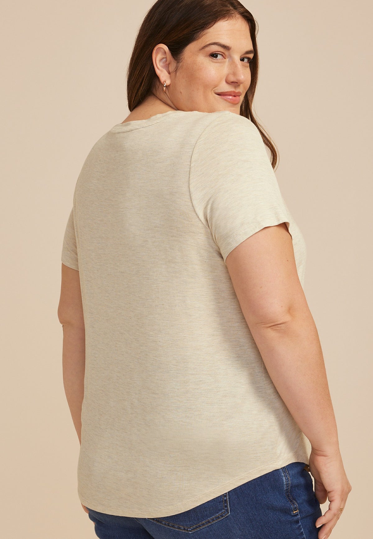 Plus Size Take The Scenic Route Classic Fit Graphic Tee