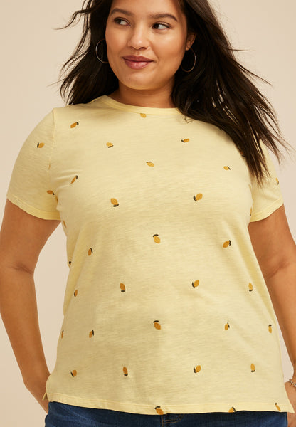 Plus Size 24/7 Dawson Lemons Crew Neck Tee
