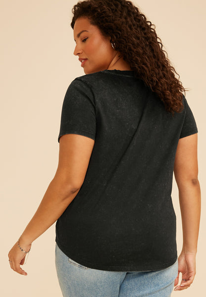 Plus Size Moto Club Corvette Classic Fit Graphic Tee