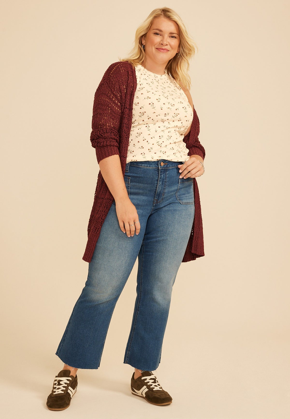 Plus Size 24/7 Highline Floral Tank Top