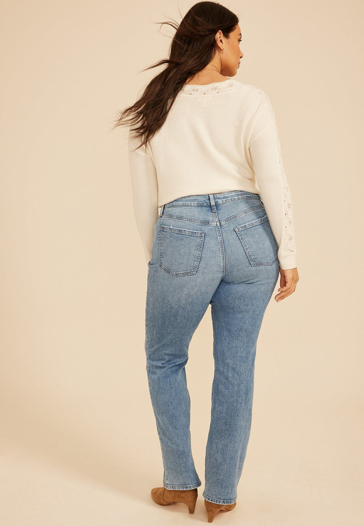 Plus Size Everflex™ Curvy High Rise Slim Boot Jean