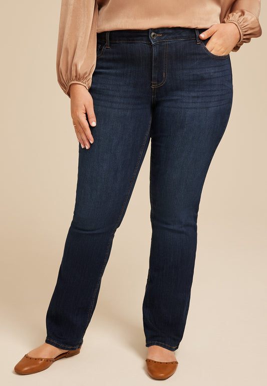 Plus Size m jeans by maurices™ Classic Slim Boot Mid Rise Jean