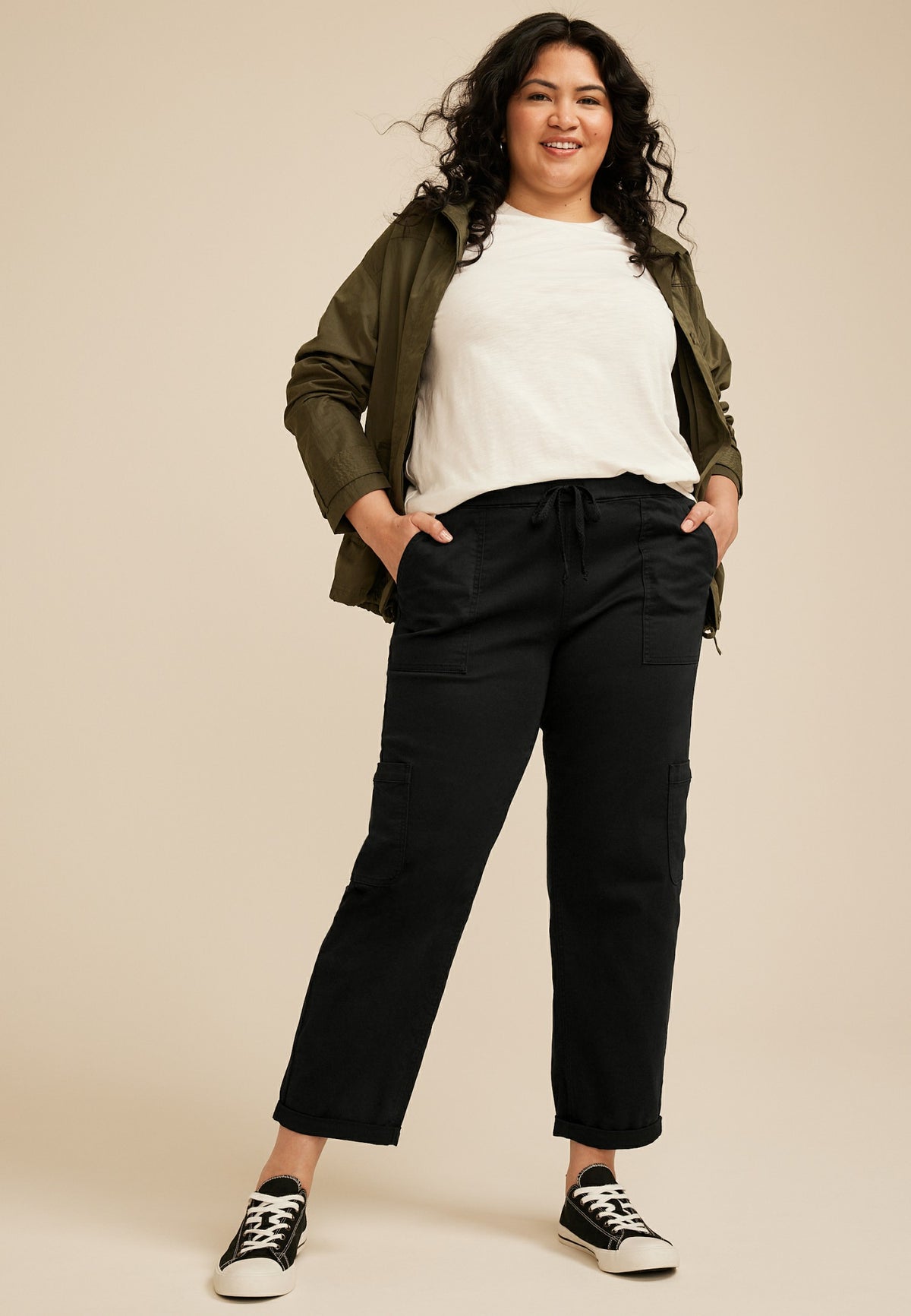 Plus Size Weekender Straight Leg Cargo Pant
