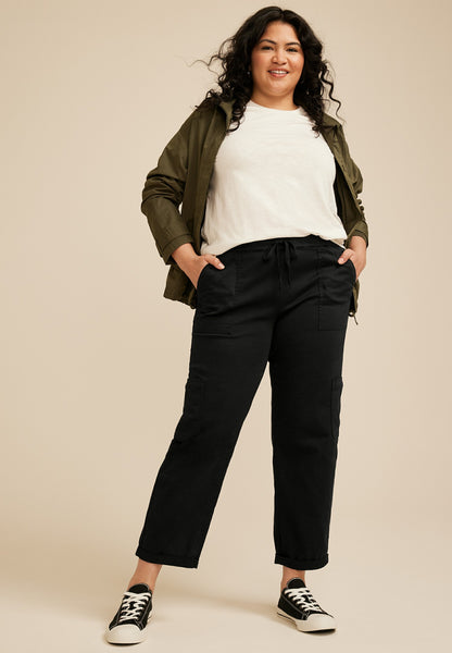 Plus Size Weekender Straight Leg Cargo Pant