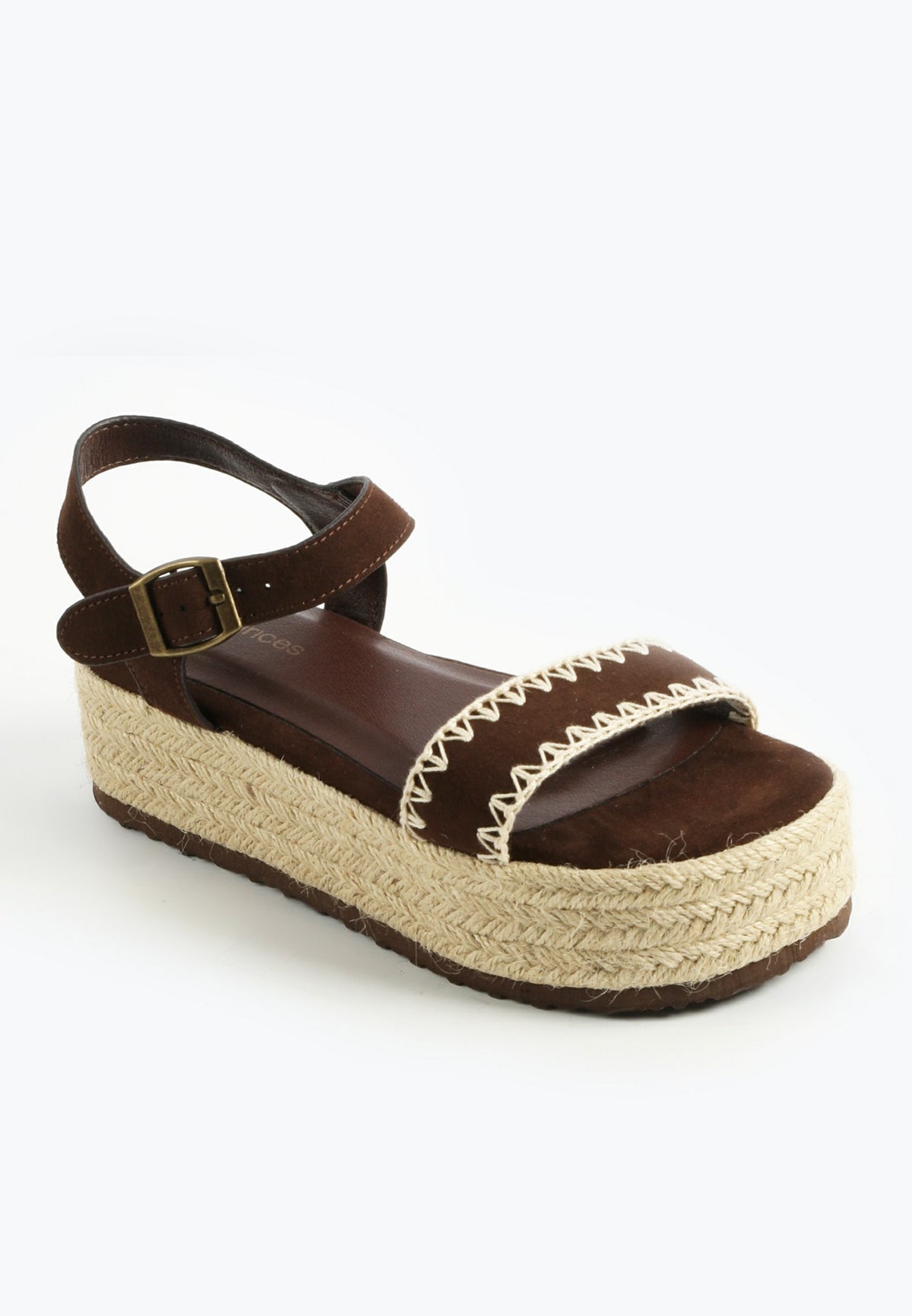 SuperCush Whipstitch Platform Espadrille
