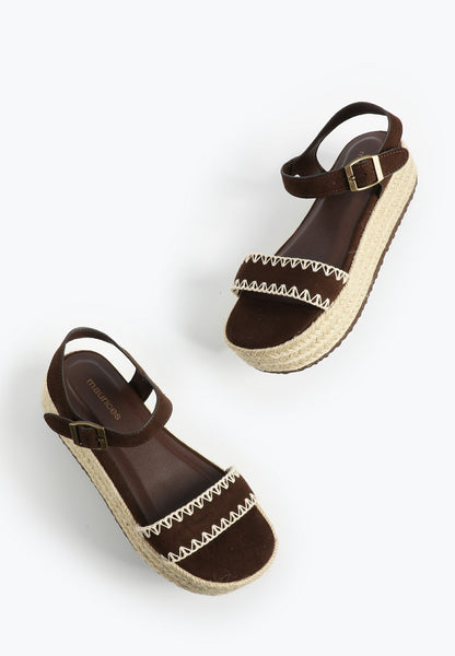 SuperCush Whipstitch Platform Espadrille
