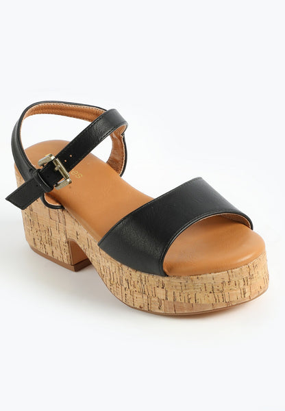 SuperCush Chop Out Wedge Sandal